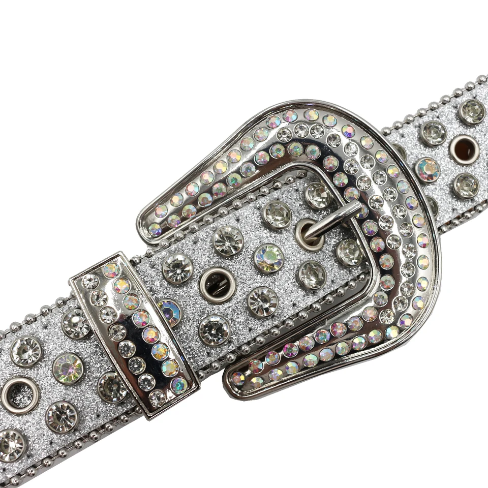 BB ベルトダイヤモンドラインストーンベルトファッション高級