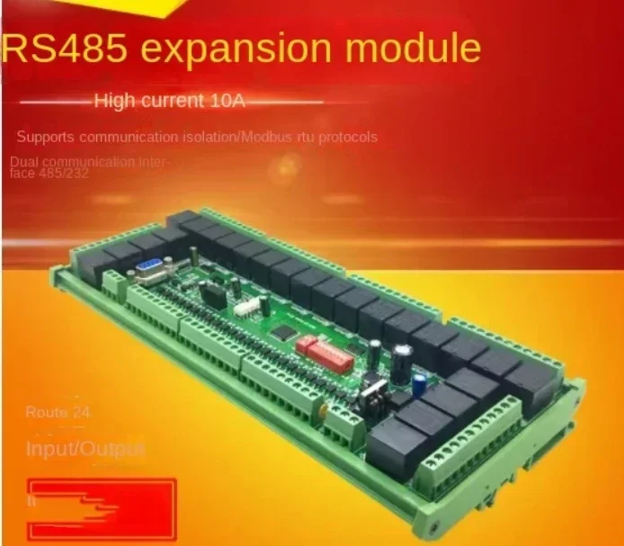 

NLK-IO-2424 RS485 Relay Serial Port Expansion Modbus RTU Relay PLC IO Expansion