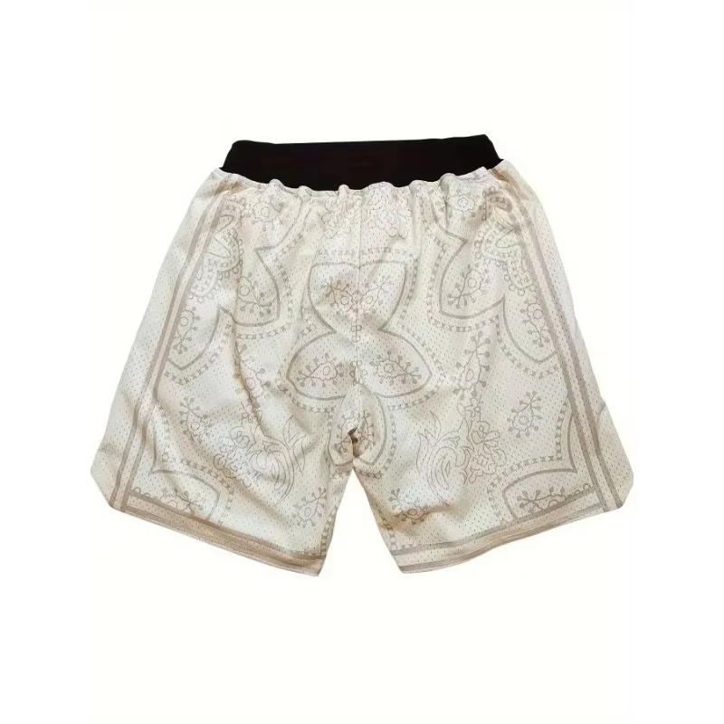 Summer #8 #24 Digital Pattern Printing Basketball Shorts Breathable Drawstring Shorts Outdoor Sports Fitness Casual Pants Moto