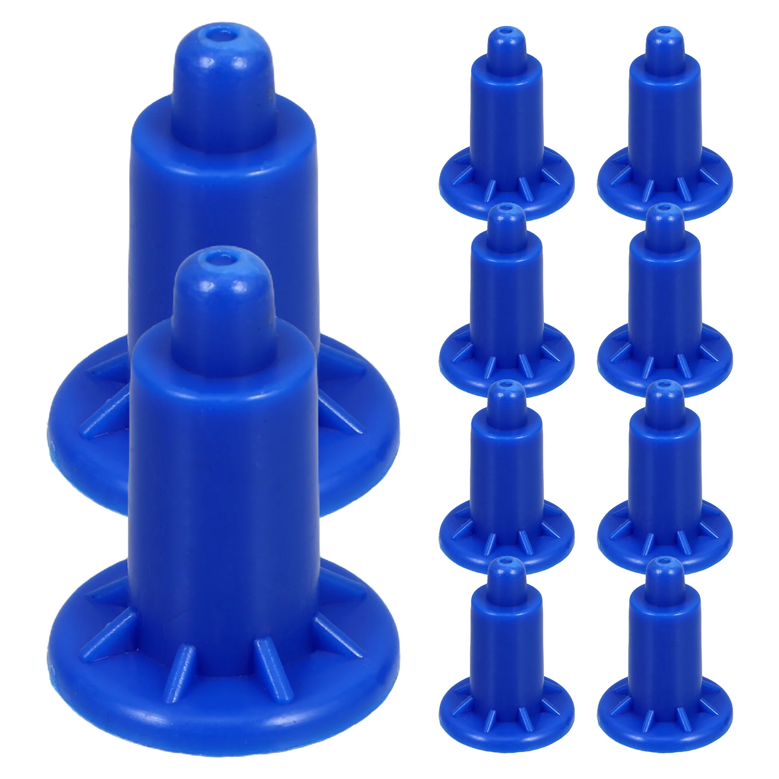 

10 Pcs Scale Foot Accessories Plastic Feet for Furniture Floor Mat Non Slip Pads