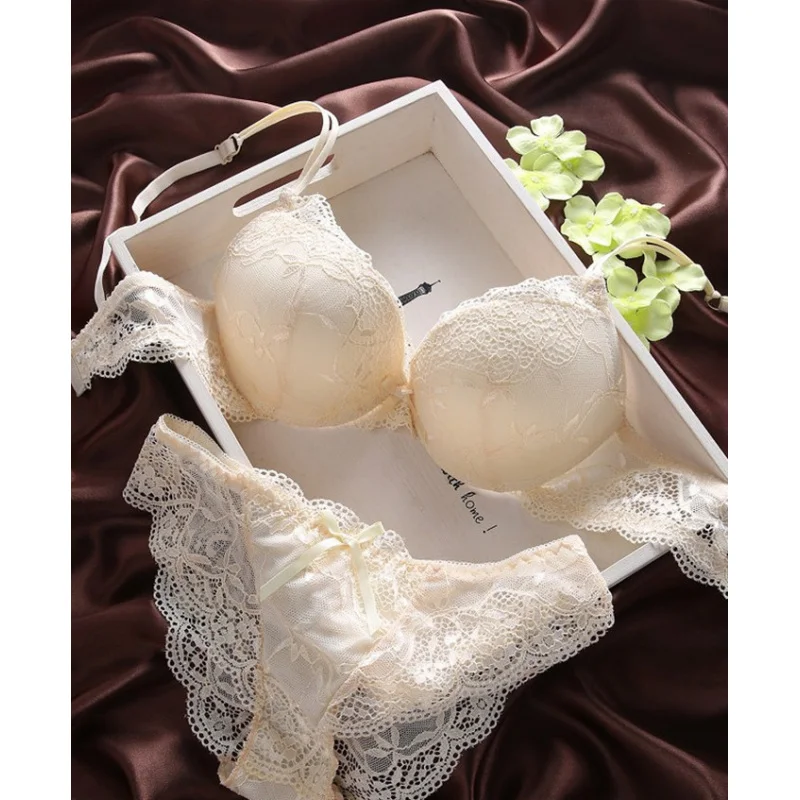 reggiseno sexy ricamato in pizzo commercio estero transfrontaliero set di biancheria intima da donna europea e americana