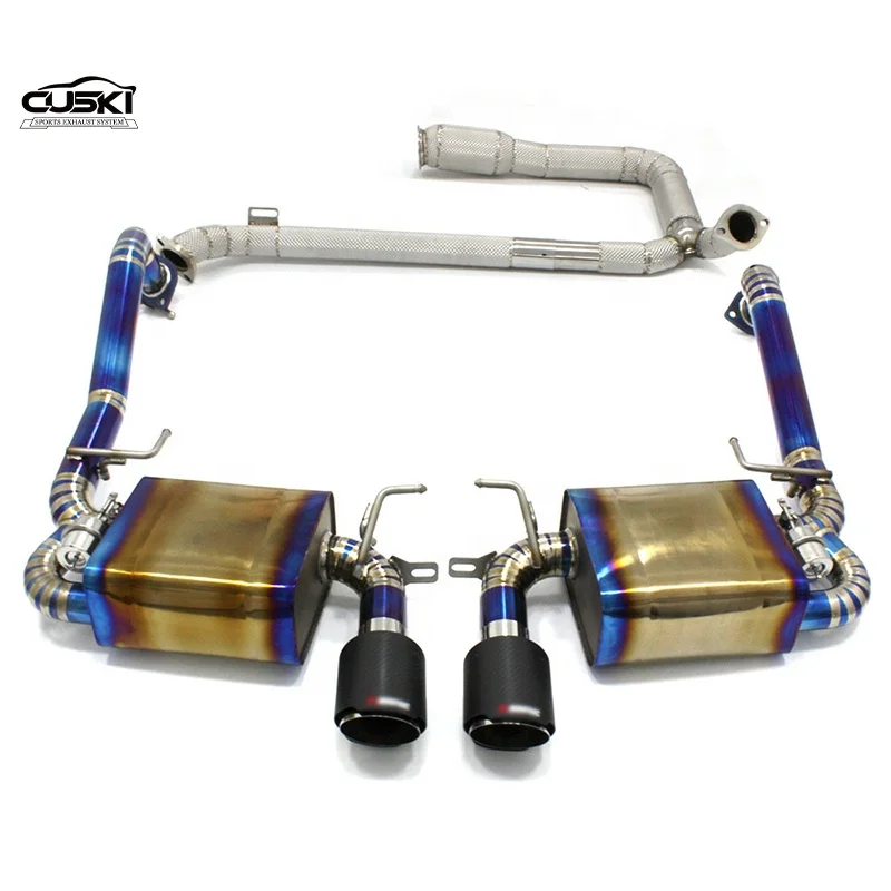 High Quality Catback Exhaust For PORSCHE BOXSTER (987.2) 2004-2011 High Performance escape Titanium alloy Exhaust Pipe