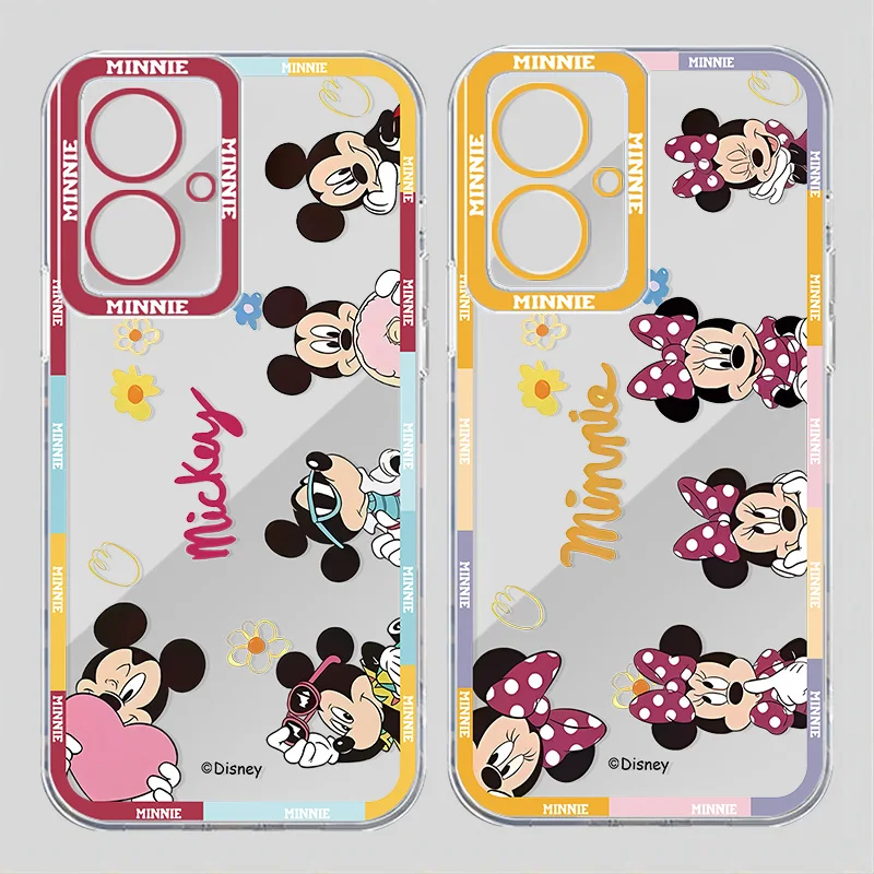 Disney Mickey and Minne Angel Eye Phone Case For Xiaomi Mi 11T (11T Pro) 11 Lite 5G POCO F3 5 X 5 4 3 M 4 3 PRO NFC GT Funda