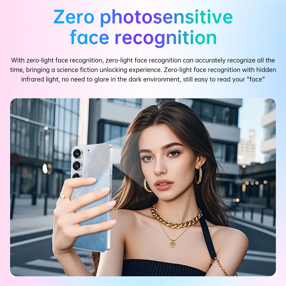 High-end C40Pro Mobile Phone 8000mAh Snapdragon 8 gen3 Smartphone 5G Dual SIM Android 14 Cellphone 22GB+2TB Cell Phone 2025 image 4