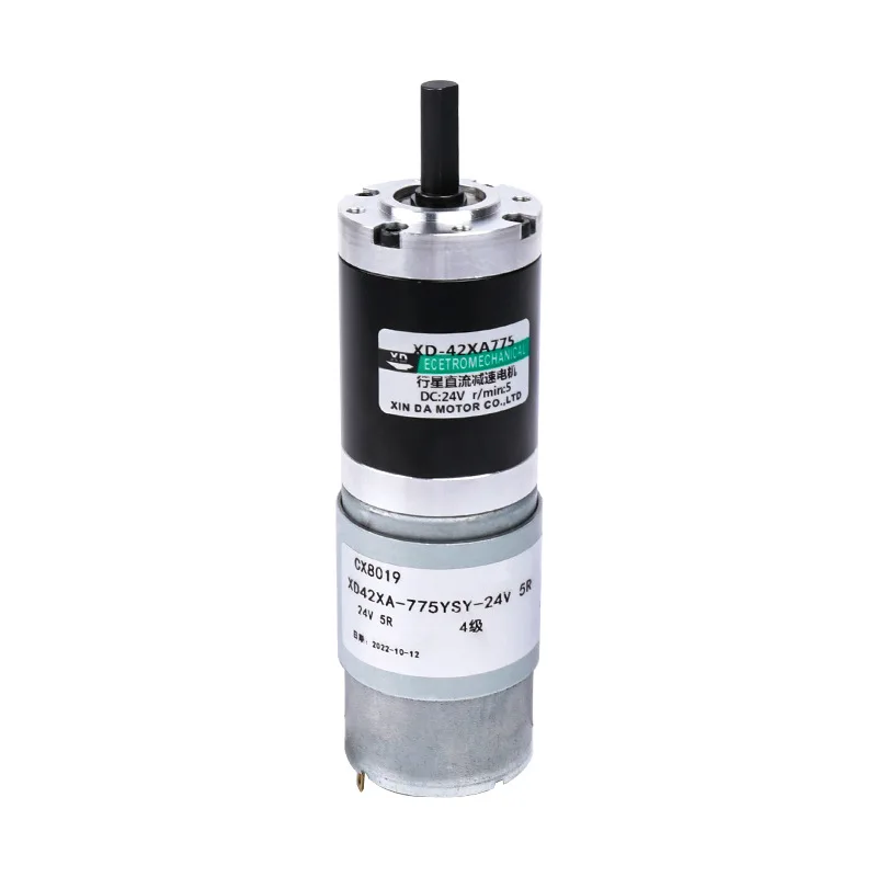 

42XA-775 Planetary Reduction Motor (775 Type), DC 12V/24V, Adjustable Speed & Forward/Reverse, High-Torque Slow-Speed Motor
