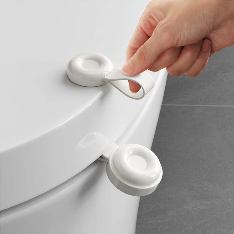 Toilet Lid Lifter,4 Pcs Toilet Seat Lifter Toilet Seat Handle Lifter Toilet Cover Lifter, Avoid Touching For Home,Office