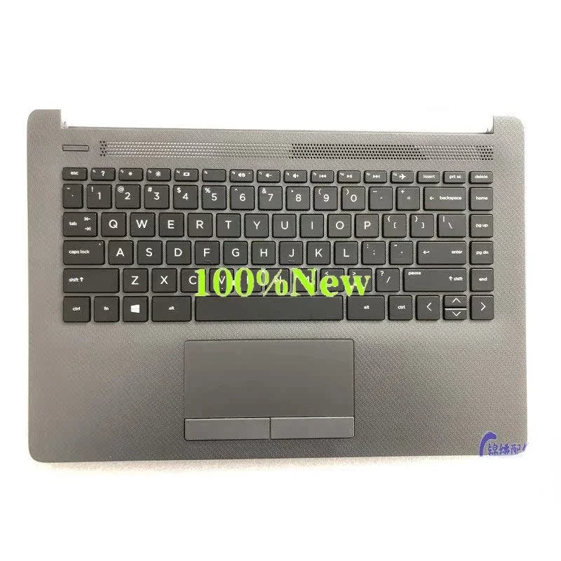 جديد لـ HP 240 G7 245 G7 14-cm palmrest حافظة علوية مع لوحة مفاتيح لوحة اللمس L44060-001