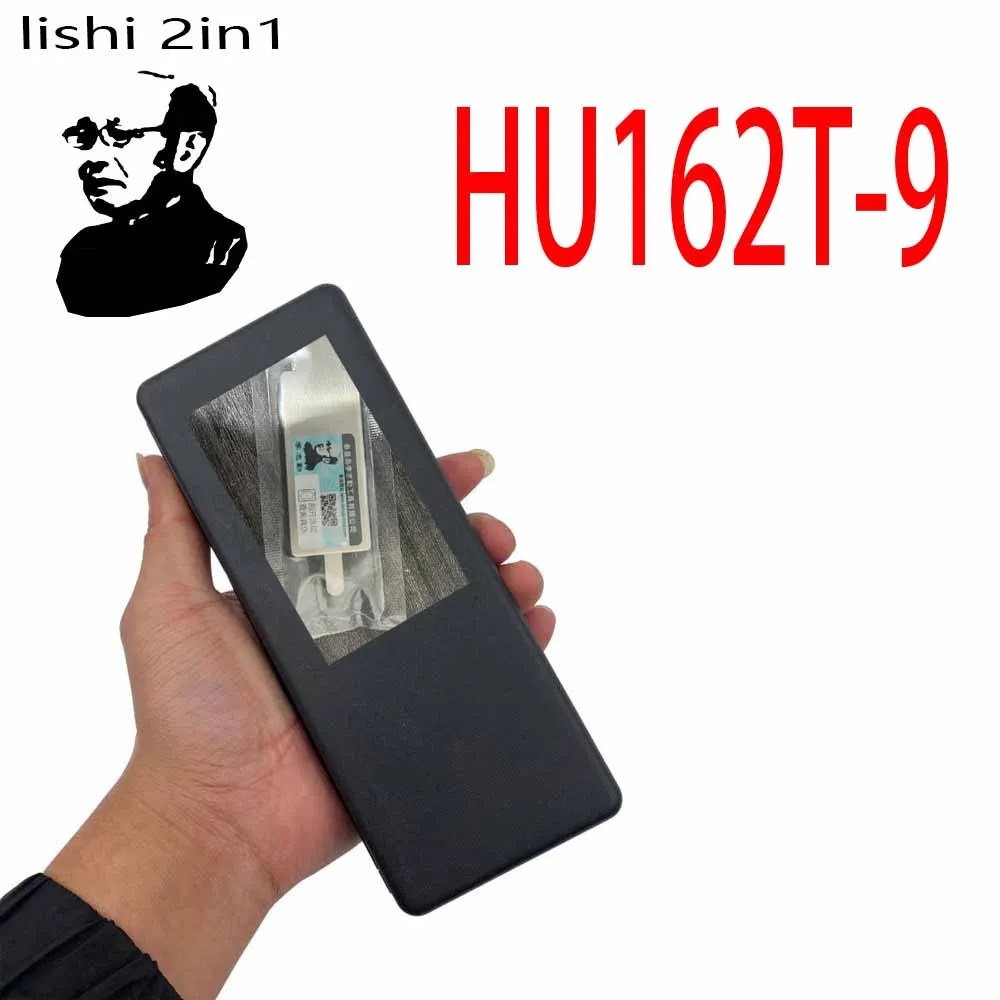 

LISHI 2-в-1 новый слесарный инструмент Volkswagen с 9 зубьями декодера HU162T-9