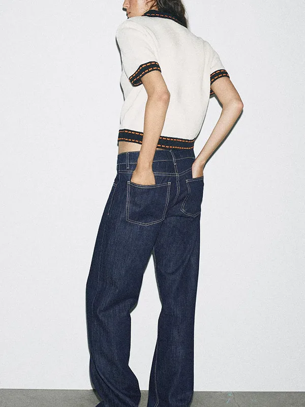 Kardigan Rajut Manis ort Sve Musim Gugur 2025 Mode Wanita Baru Detail Kancing Mantel Neline Lembut Nyaman Bernapas