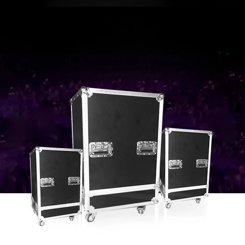 

Professional double 15-inch single audio air case cabinet custom stage shockproof aluminum alloy equipment storage box