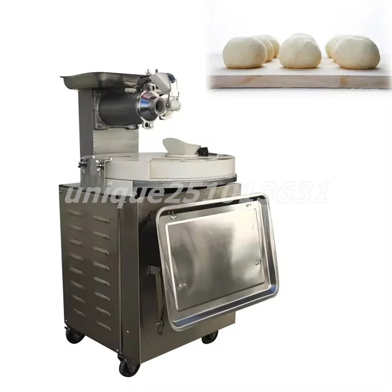 Stainless Steel Dough Ball Rolling Making and Cutting Machine Automatic Bread Bun Dough Divider Rounder