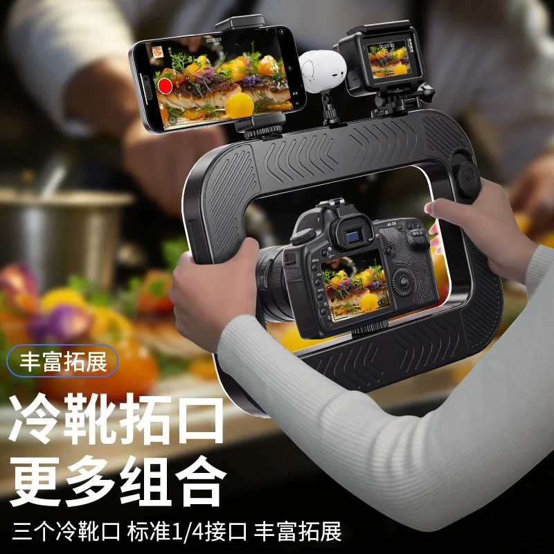 Filling Light New Handheld Ring Portable Mobile Phone Live Broadcast Special Charging Photography Desktop Selfie Light