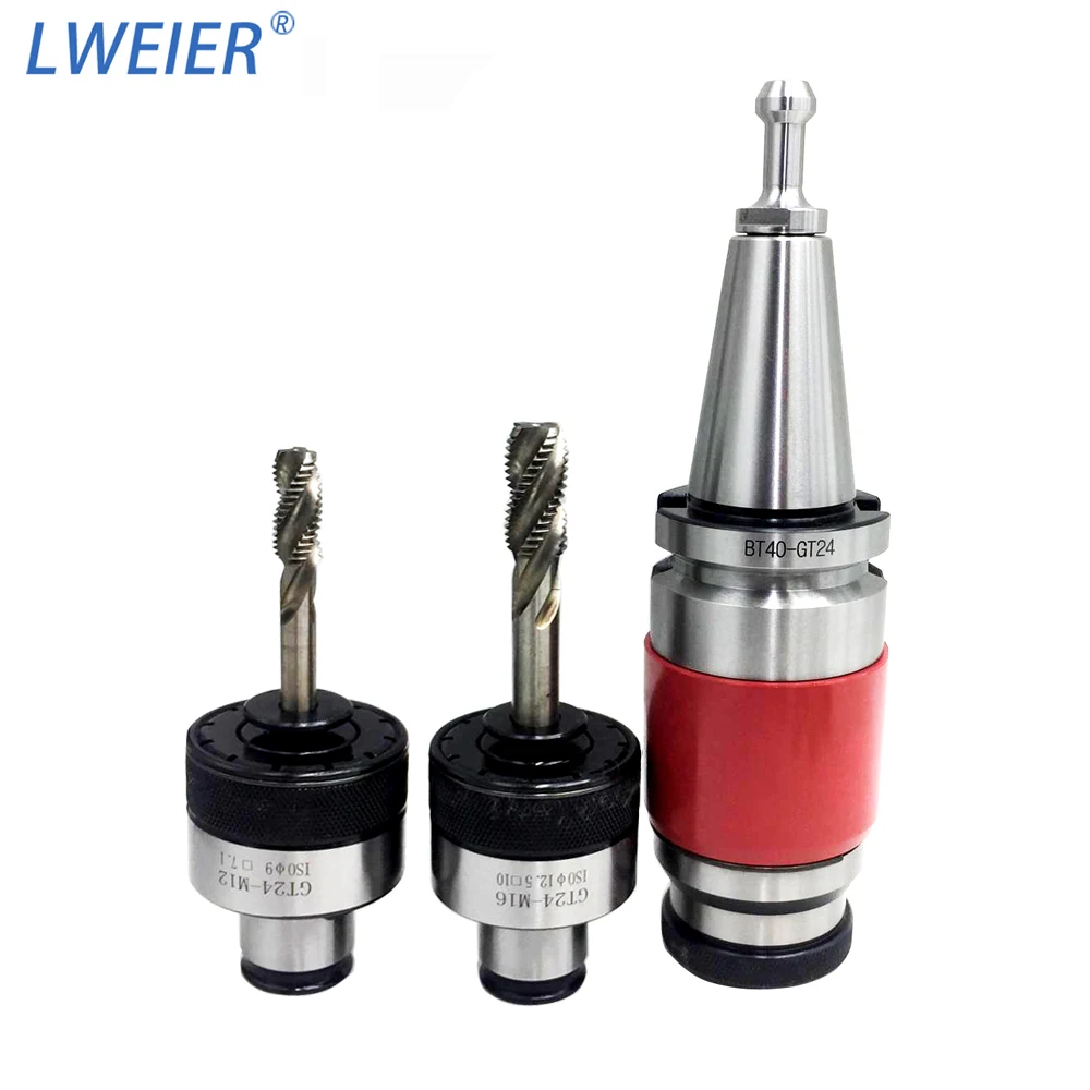 BT30 BT40 Floating Tap Holder GT12 GT24 Tapping Collet Chuck Tapping Machine