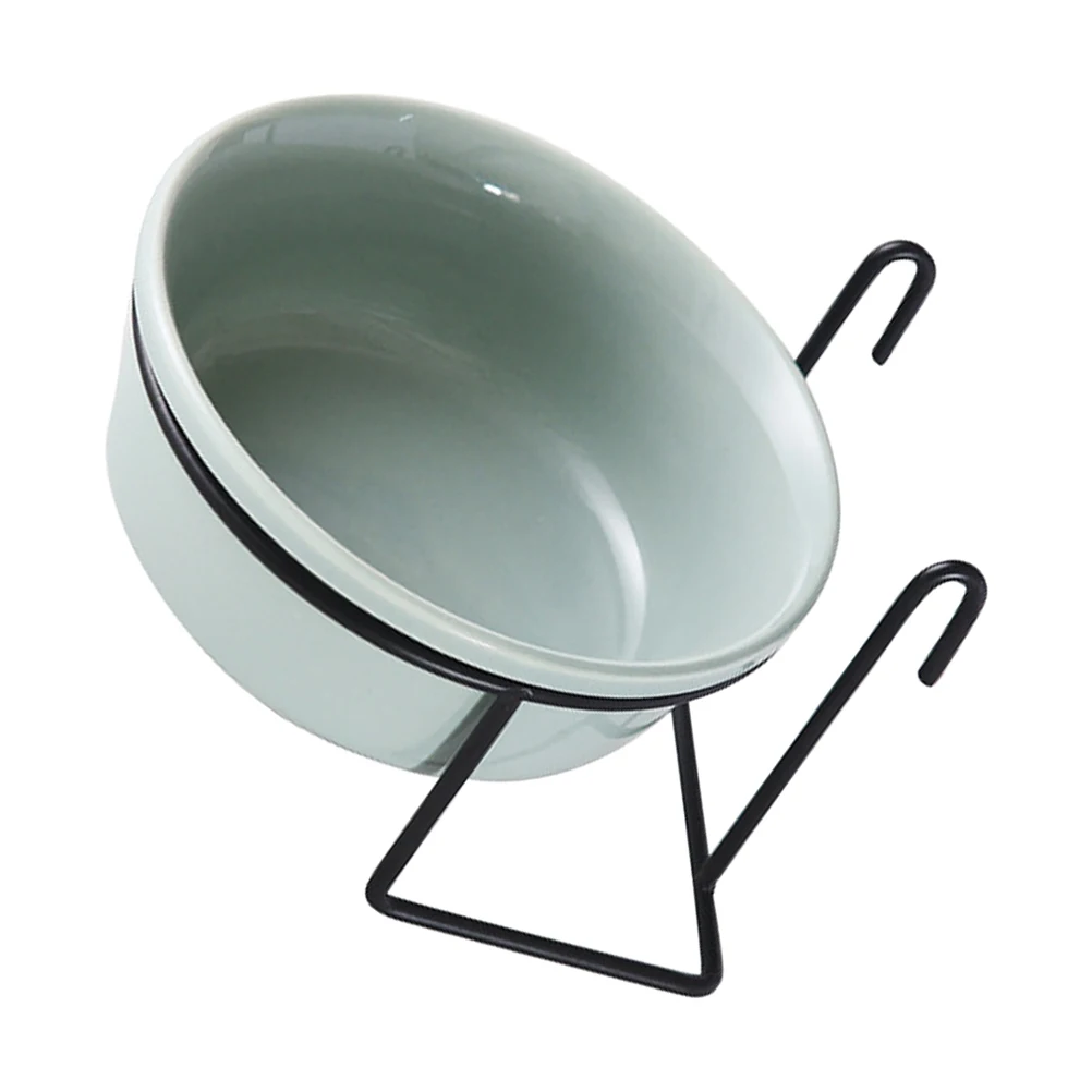 

1Set Multifunctional Hanging Cat Dog Bowl Polished Round Mouth No Burrs Practical for Longterm Use Cat Bowl Hanging Water Bowls