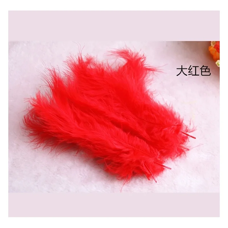 Turkey Feather 4-6 inches Feather dyeing Fumigation treatment DIY jewelry Dream Chaser Decorates Feather