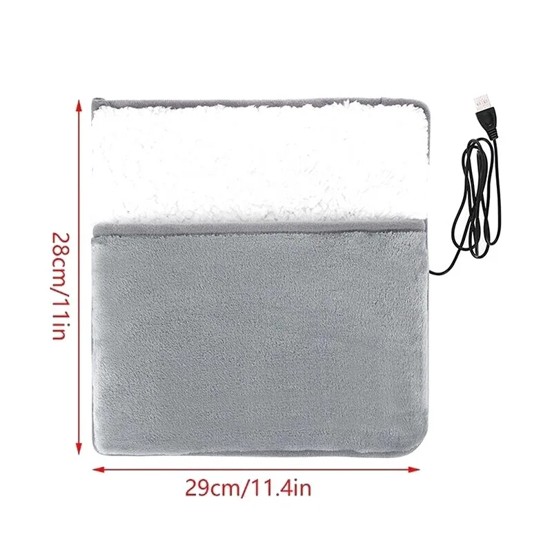 Electric Heating Pad Heating Foot Pad Heating Cushion Physiotherapy Electric Heating Blanket Usb Plug-In Foot Heating Mat