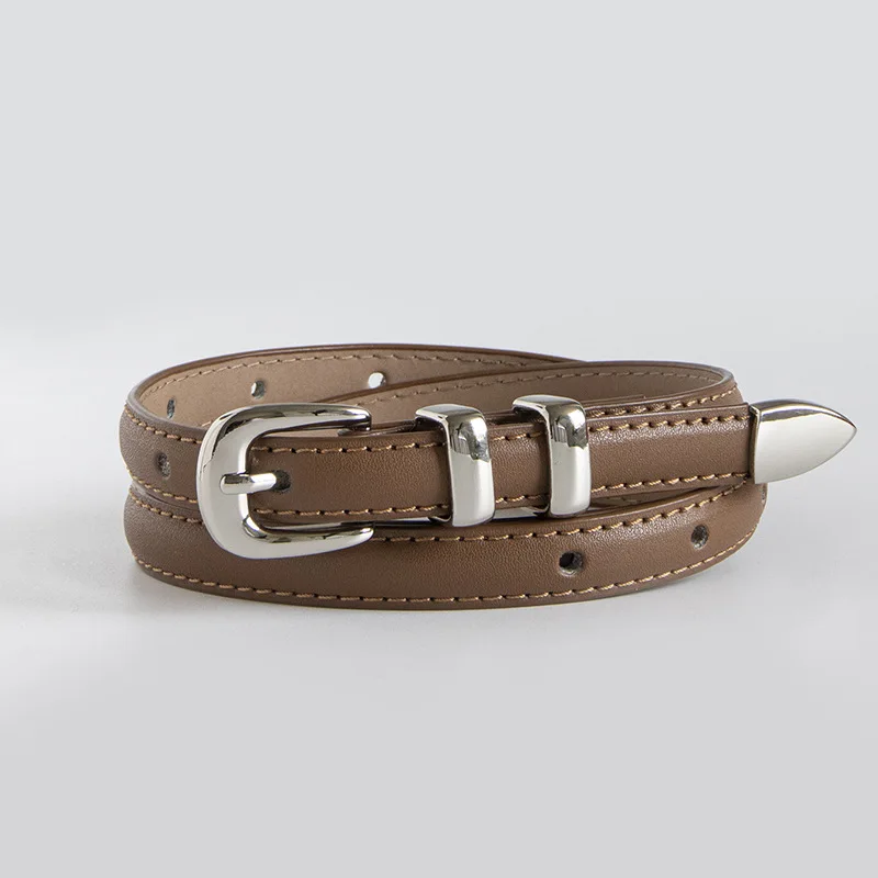 New Exquisite, High-end and Versatile Business Commuting Fashion Women\'s Genuine Leather Belt Manufacturer in Stock