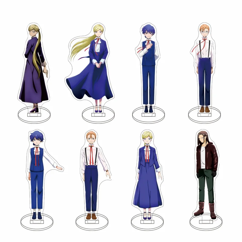 Cartoon Anime Characters Peripheral Acrylic Plaque Animation Action Figure Cosplay Standing Sign Model Birthday Gifts Home Decor