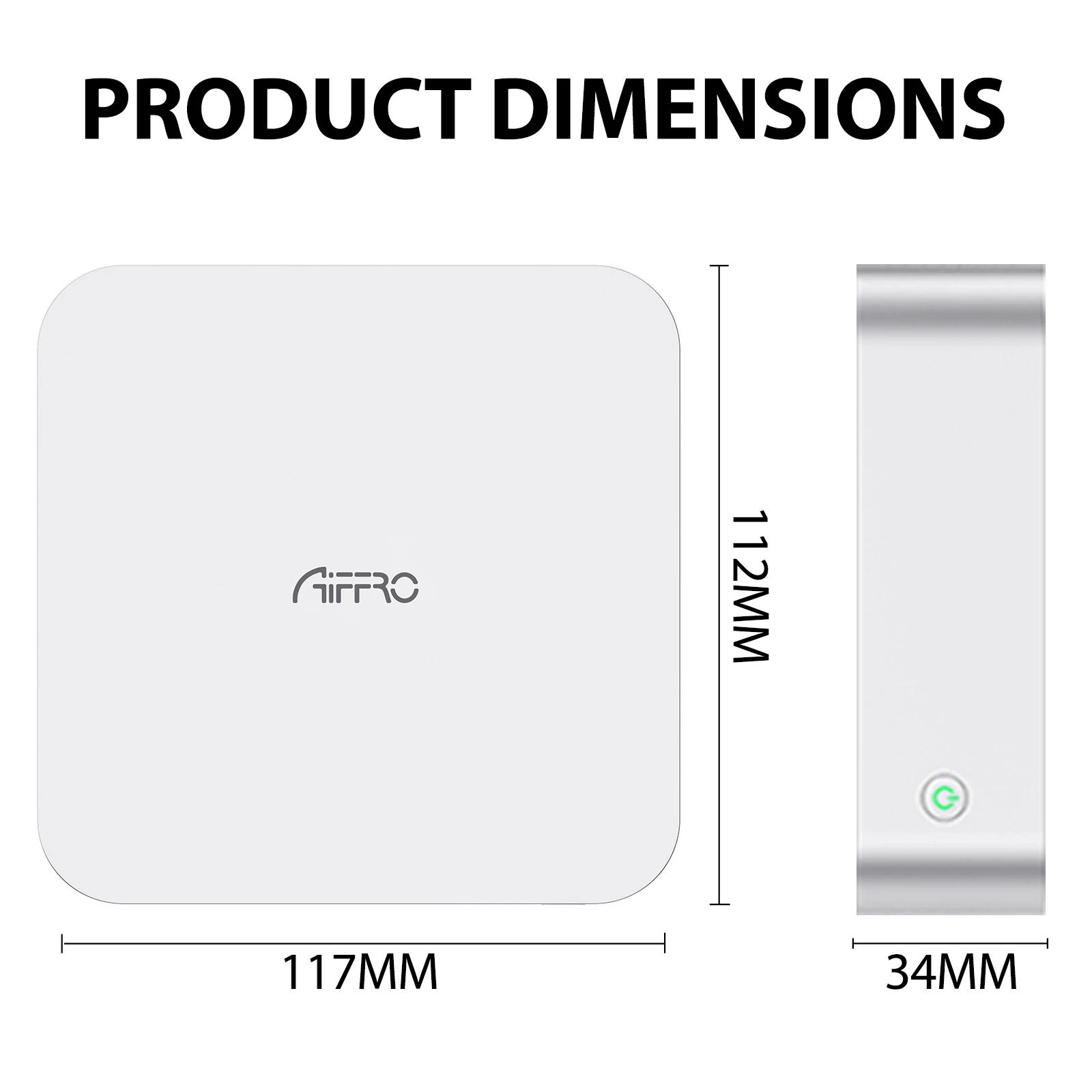 NAS 네트워크 스토리지 DIY 스토리지 서버, 개인 클라우드 Aifpro 빌드 M.2 소형 호스트 서버, 3.4GHz 4 코어 4 스레드, K100