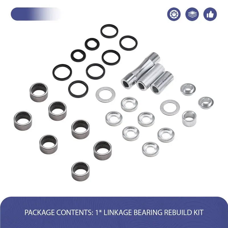 Rebuild Kit Linkage Bearing For Honda Dirt Bikes- CR250 CRF250X CRF450R CRF450X HM CRE/M-F 250 450R 450X LRK-H-169