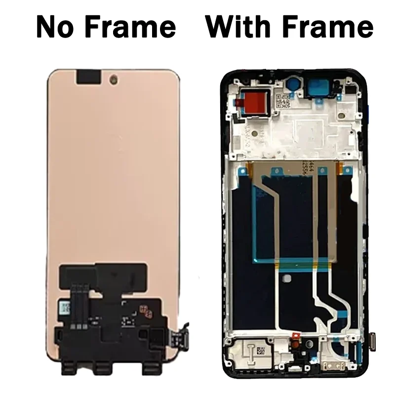6.74" AMOLED Wyświetlacz LCD z ekranem dotykowym i digitizerem do Realme GT3 RMX3709, ramka wyświetlacza do Realme GT 3 240W — zdjęcie produktu 5