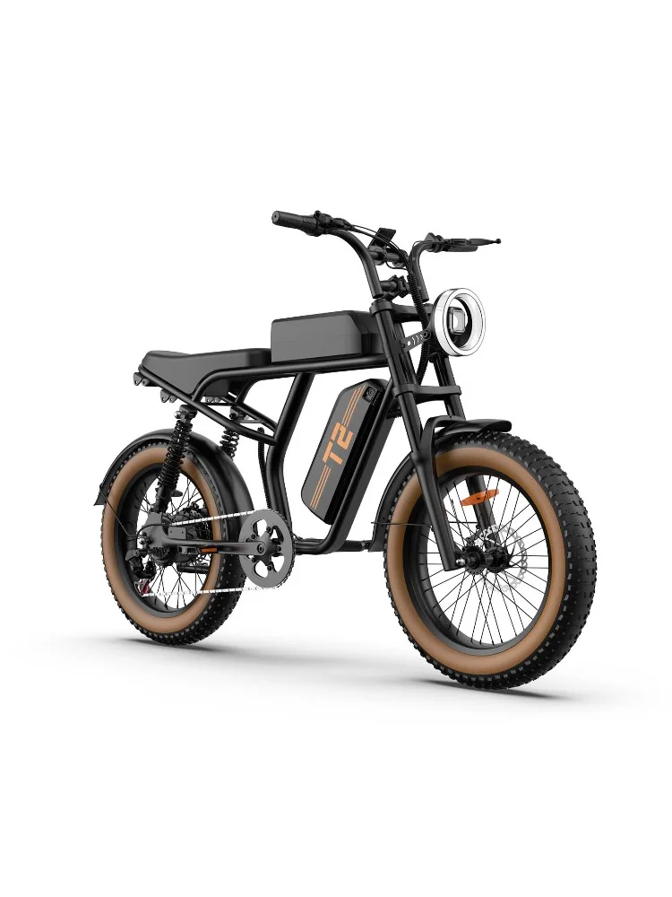 AliExpress Electric Bike URLIFE T2 500W Motor 48V15.6AH Battery Adult Travel Electric Bicycle 20*4 In All Terrain Off-Road Fat Tire E-bike