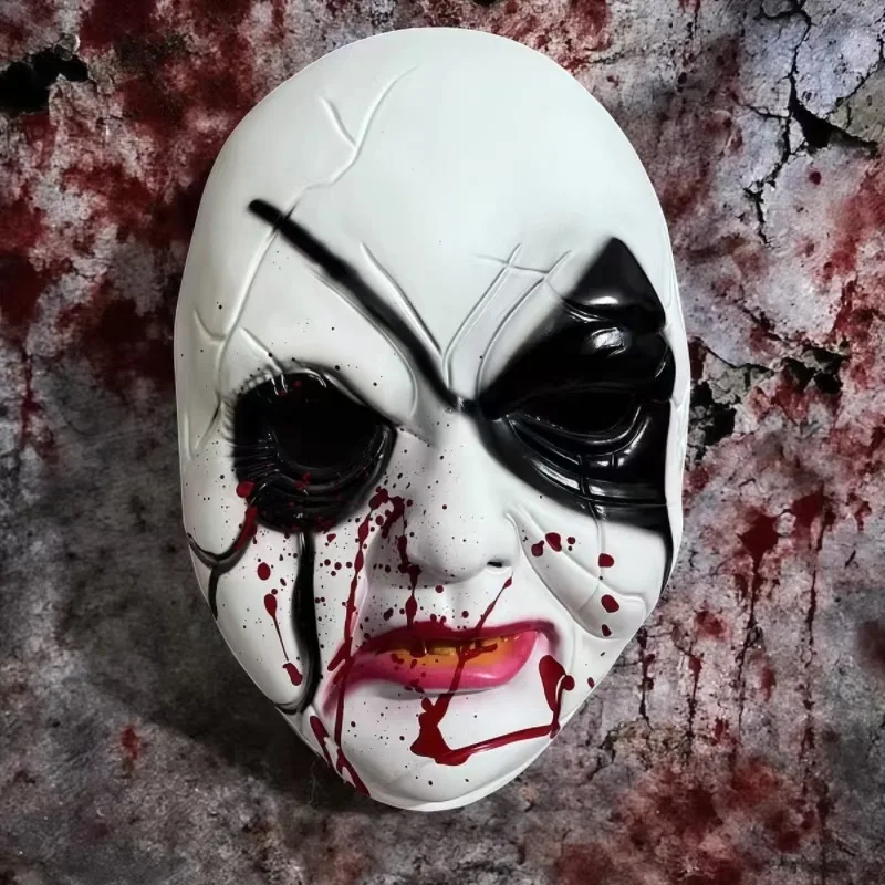 

Хэллоуин Ужас Гримаса Кривый Рот Кровотеча Маска