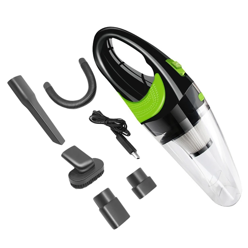 

6500Pa Strong Power Car Vacuum Cleaner 120W Cordless Wet And Dry Dual Use Auto Portable Vacuums Cleaner For Home Office