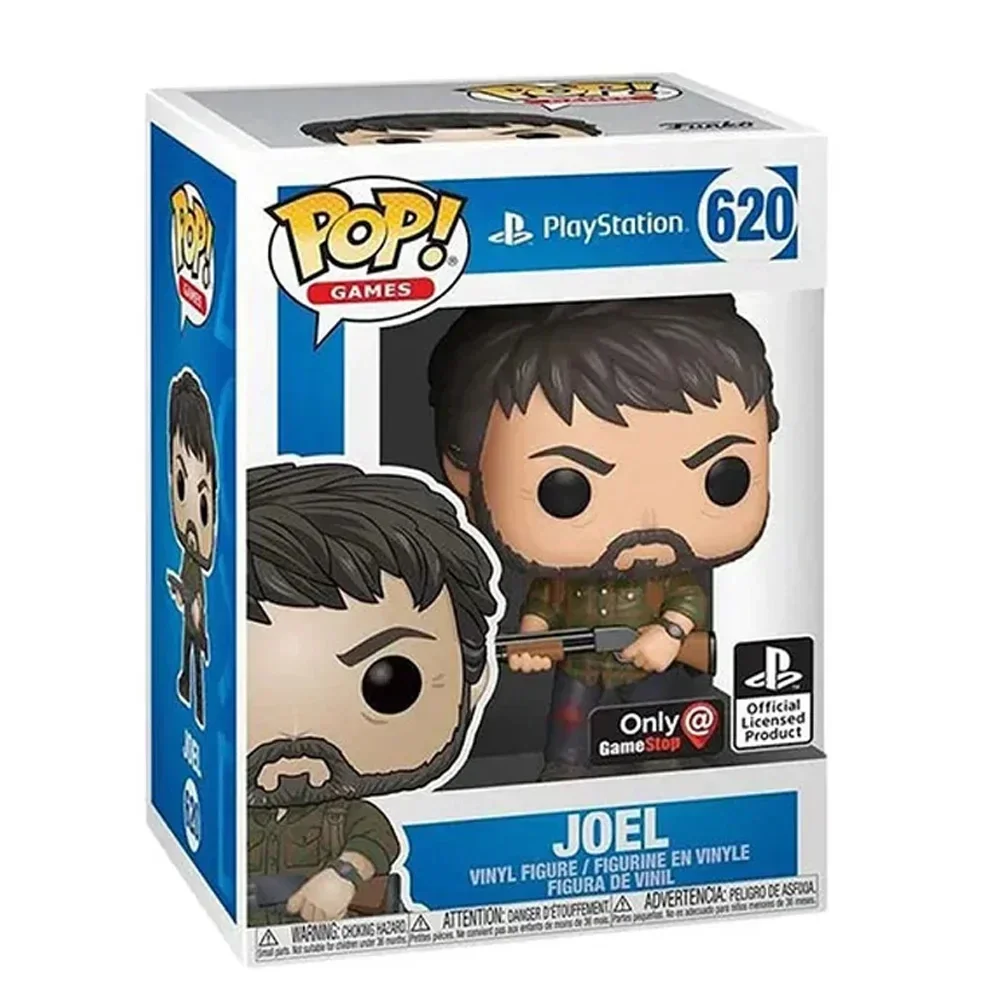 محطة لعب Funko Pop The Last of Us عالية الجودة Joel # 620 ألعاب شخصيات الحركة من الفينيل لهدايا عيد ميلاد الأطفال