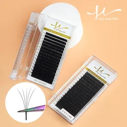 H&L Since 1990, 16 rows of false eyelashes Maquiagem Cilios black soft eyelash extension tool Korean PBT