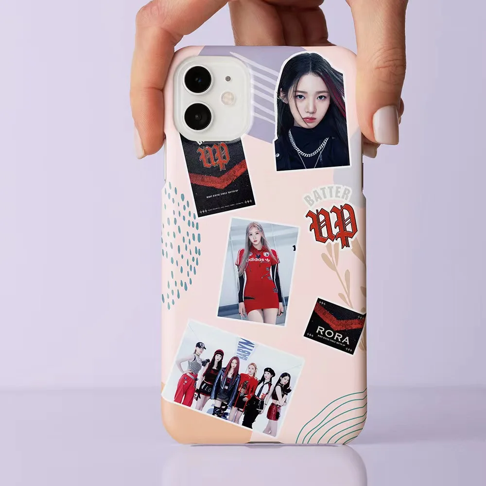 Pegatina de postal KPOP BABYMONSTER, pegatinas para teléfono móvil DIY, RUKA, RORA, ASA, AHYEON, HARA, equipaje, cuaderno, regalo para fanáticos, 90 piezas