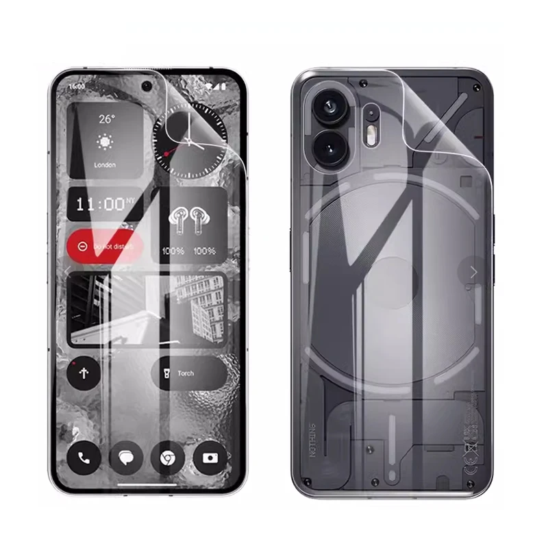 3PCS Matte Hydrogel Film for Nothing Phone 3A 4A Pro 2A Plus Screen Protector for Noghing Phone 1 2 3 3A Lite Soft Film