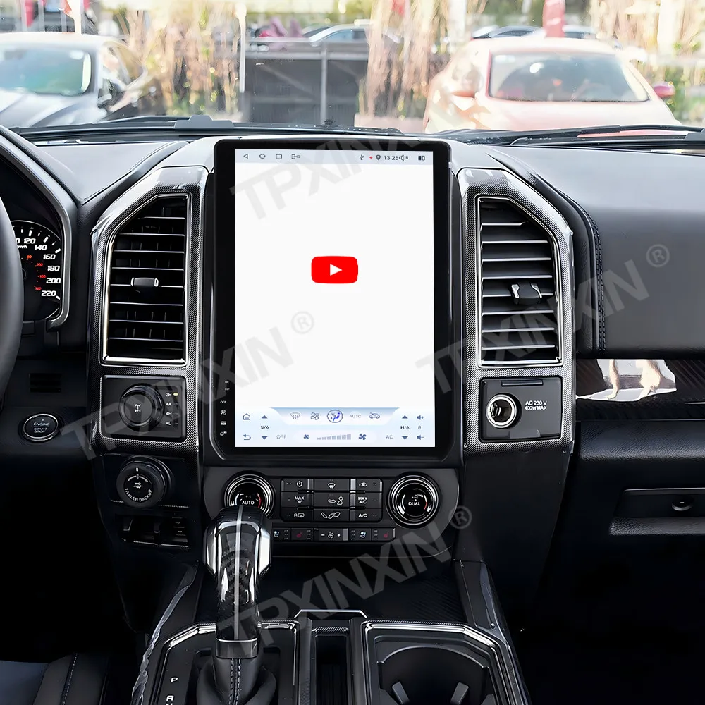 

GPS Navi 14.5 Inch QLED Screen CarPlay Car Radio for Ford F150 2015-2020 Android 13 Multimedia Player Vertical Screen Head Unit