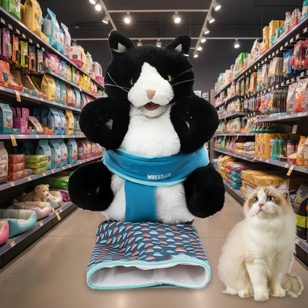 Katzenspielzeug-Handschuhe Interaktives Katzenspielzeug Katzen-Wrestling-Handschuhe Katzen-Wrestling-Spielzeug Puppen-Katzenspielzeug Haustierbedarf Katzenpuppen Katzenminze