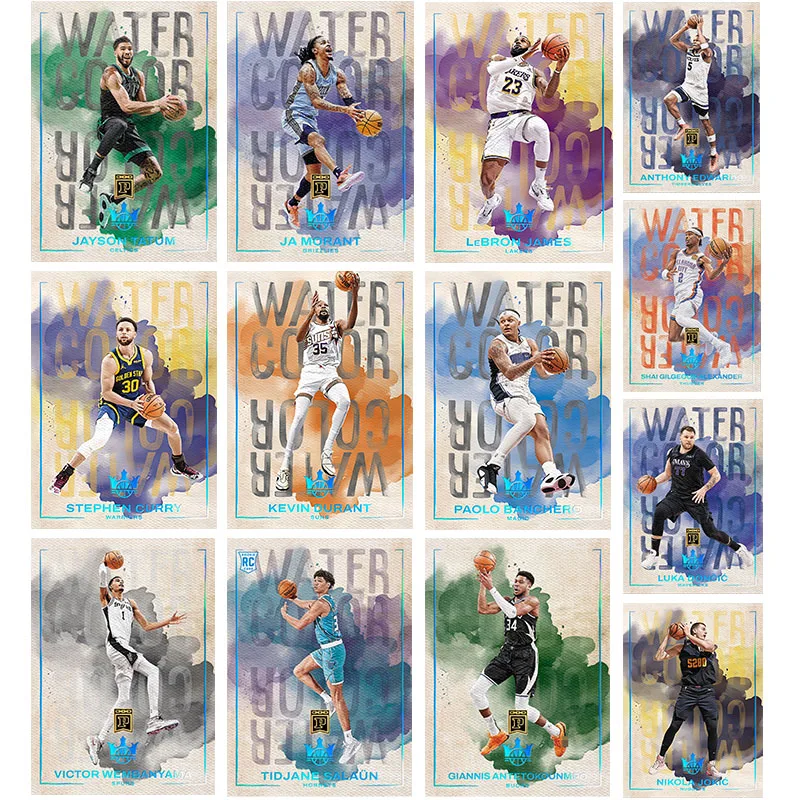 

Panini Basketball Trading Cards Jayson Tatum Lebron James Kevin Durant Fan Collectible Cards Christmas Birthday Gifts Toys