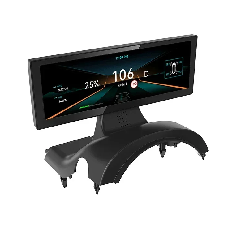 2026/Hot-selling/Ruiyyco 2024 China wholesale price electronic car 8 inch hud digital instrument cluster lcd meter dashboard for