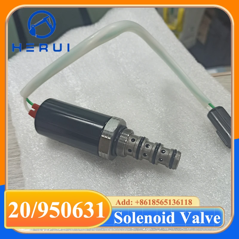 Excavator Spare Parts JS220 JS200 High Quality Solenoid Valve 20950631 20/950631