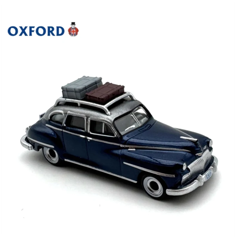 Diecast 1:87 Scale Alloy OXFORD The DeSoto Station Wagon Retro Car Model Finished Product Simulation Static Model Gift Display