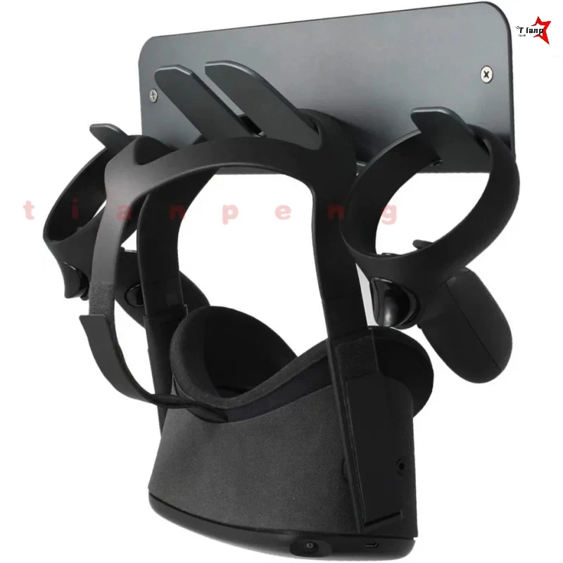WYORESY For Oculus Rift-S For Quest For HTC Vive For Playstation VR Wall Mount Bracket Headset Cable Storage Display Equipment