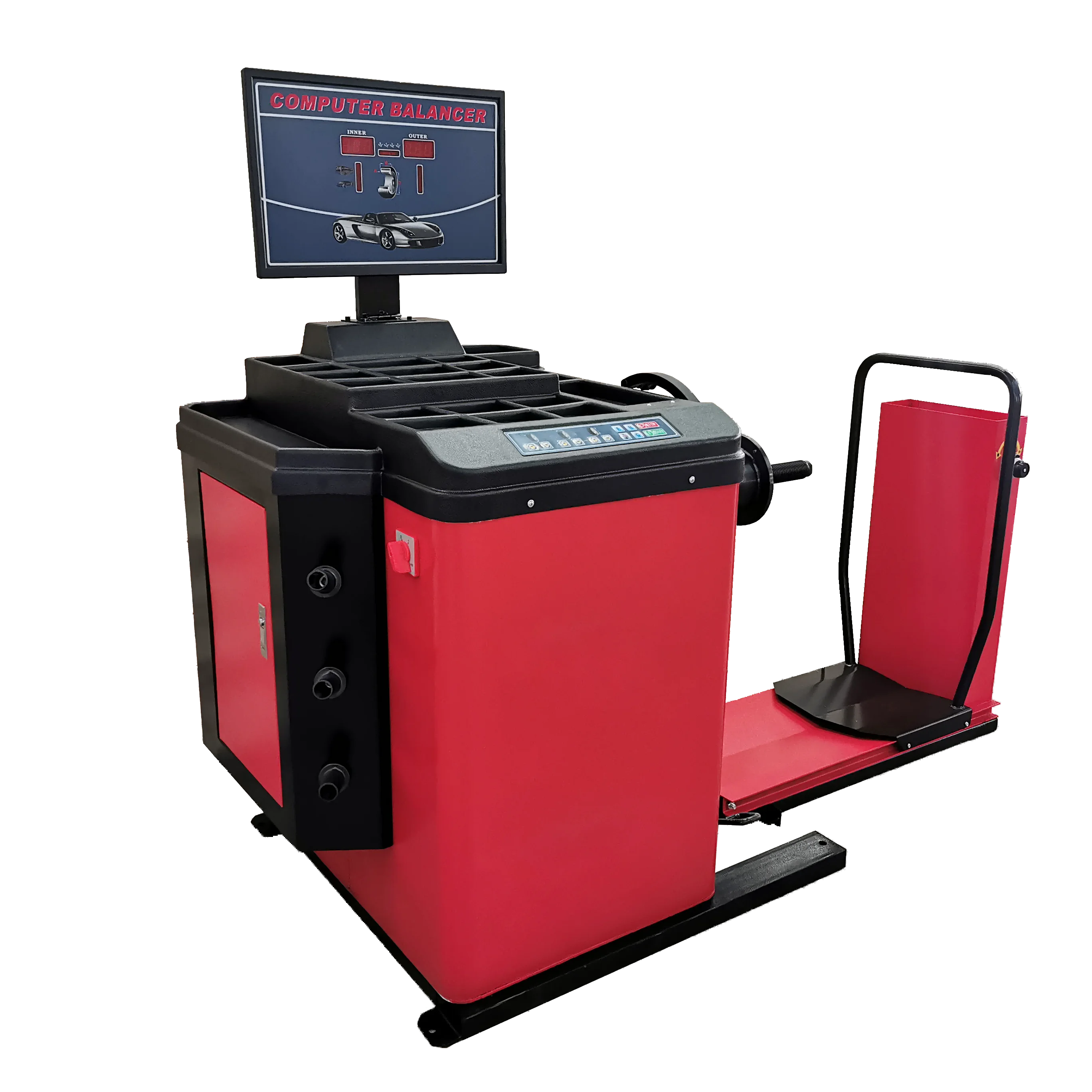 

24\" Heavy Duty Truck Wheel Balancer Larger 3D Machine For Efficient Tire Balancing And Alignment Equipment