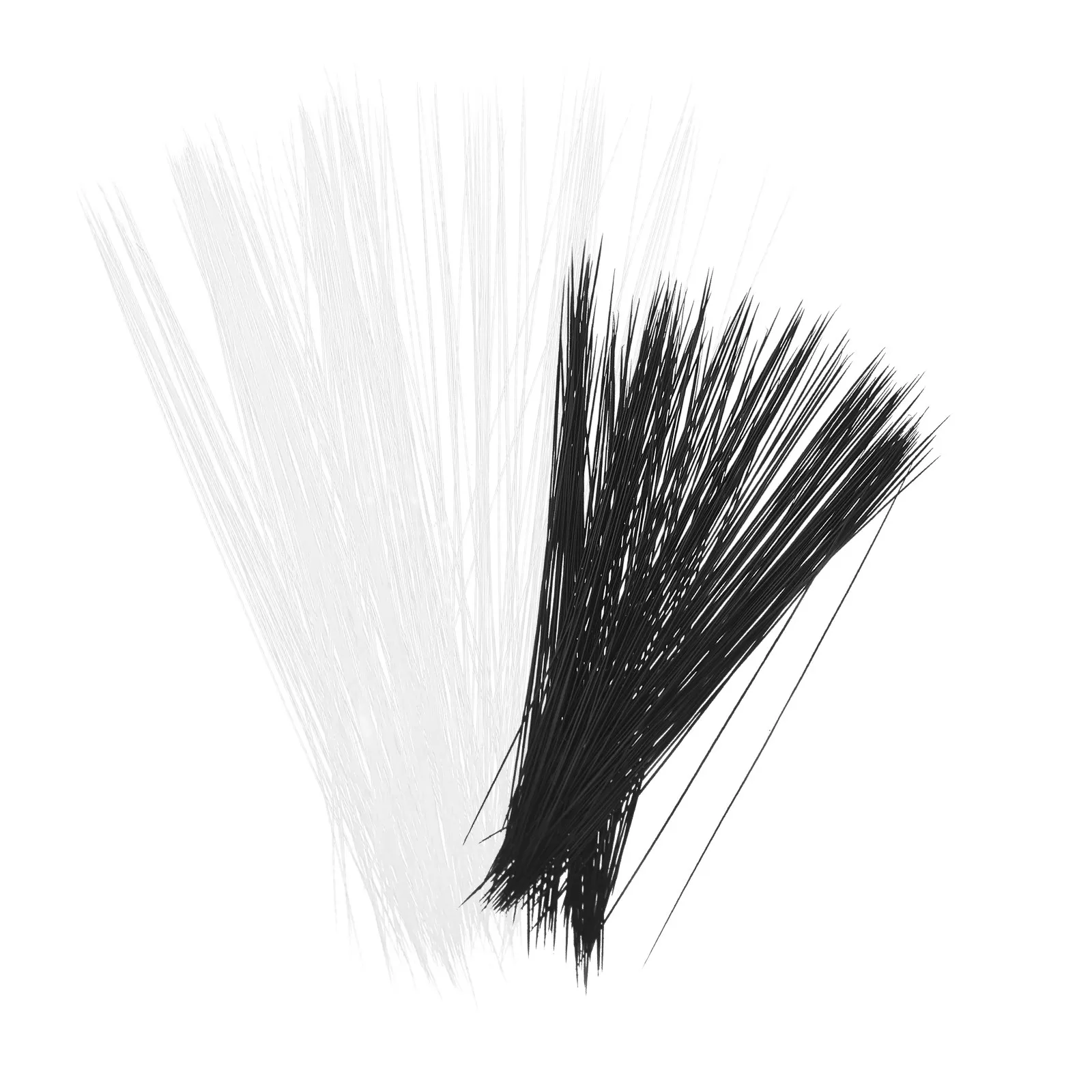 

250 шт. искусственных кошачьих усов, реалистичный дизайн, для поделок с животными, проектов по игольному валянию, рукоделия