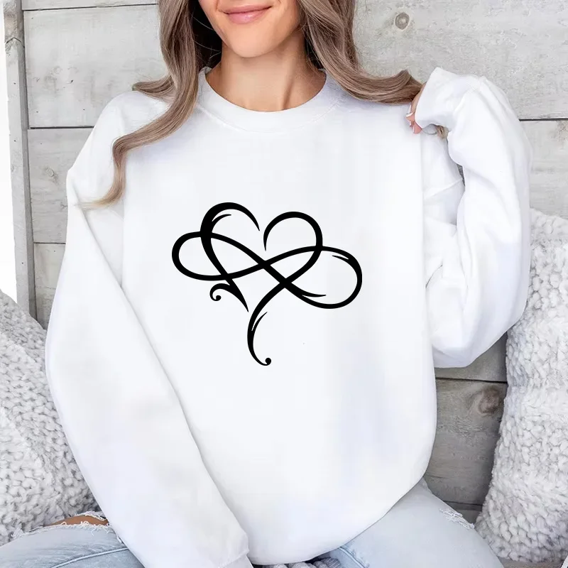 

Осень-зима, спортивные комфортные качественные пуловеры, хит продаж, модные повседневные женские толстовки с принтом, топы с круглым вырезом для бега на открытом воздухе