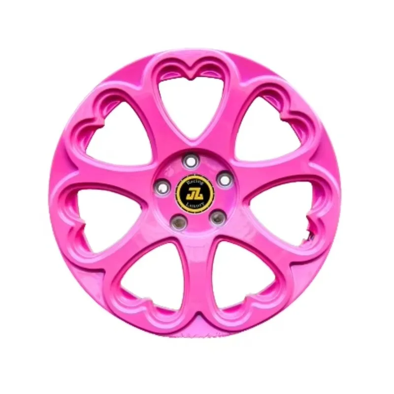 Custom pink 1-piece Forged Wheel Custom Size Rim 17 18 19 20 21 22 24 26 Inch Aluminum Alloy Wheels for Passenger Car CR7 B6