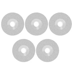 5pcs 60mm Diamond Saw Blade Mini Grinding Wheel Ultra-Thin Circle Cutting Disc For Glass Tiles Marble Cutting Grinding