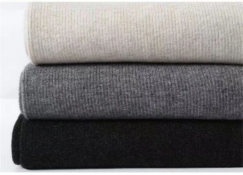 Women's Wool Leggings Slim Pants High Waist Autumn and Winter Cashmere Casual Knitted Pencil Pants Korean Thick Casual pants