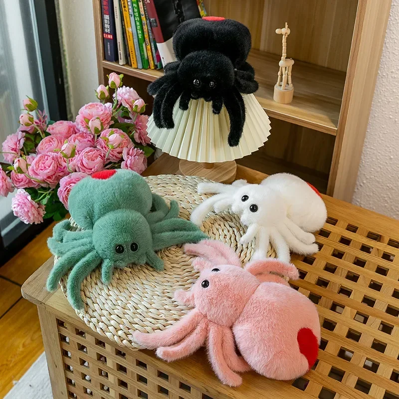 

Imitation Spider Plush Toys Soft Stuffed Cartoon Animals Dolls For Birthday Christmas Gift