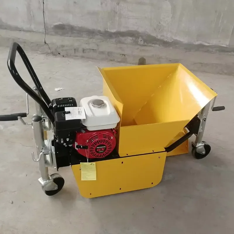

Compact Concrete Curb Extruder with Integrated Vibration System for Seamless Monolithic Curb Profile