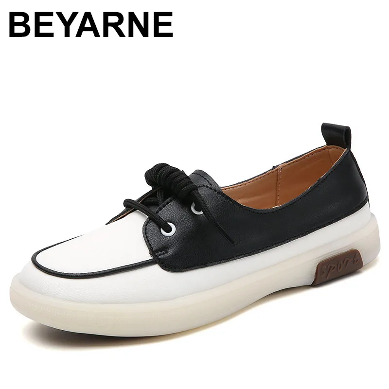 

2025 Women Shoes Flats Leather Sneakers Women Comfortable Female Casual Walking Footwear Fashion Large Size Loafers Shoes