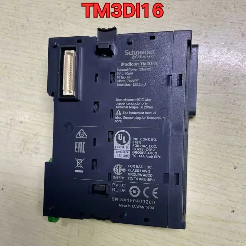 Second-hand disassembled machine slightly used good condition PLC module TM3DI16 Latest Pricing for 2026