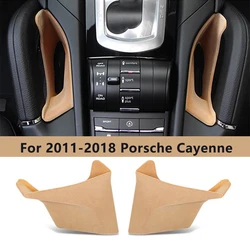 For Porsche Cayenne 2011-2018 Center Console Gap Storage Box Car Accessory Central Armrest Storage Box Container Organizer